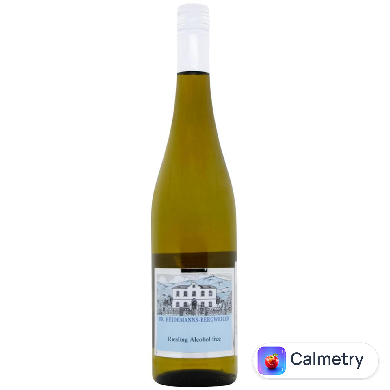 Вино Dr. Heidemanns-Bergweiler Riesling біле напівсолодке безалкогольне 0,75л