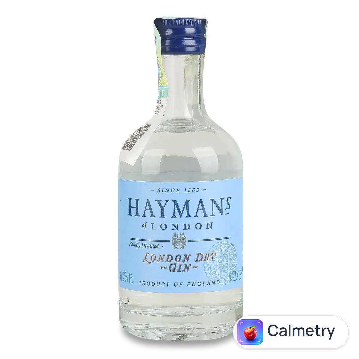 Джин Hayman's London Dry Gin 41,2% 0,05л