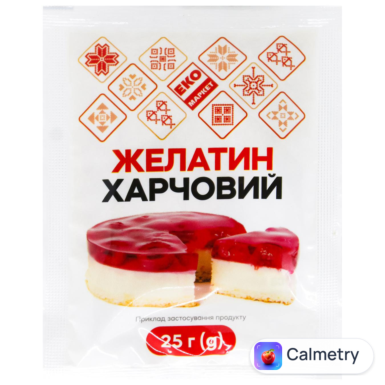 Желатин Еко Маркет харчовий 25г