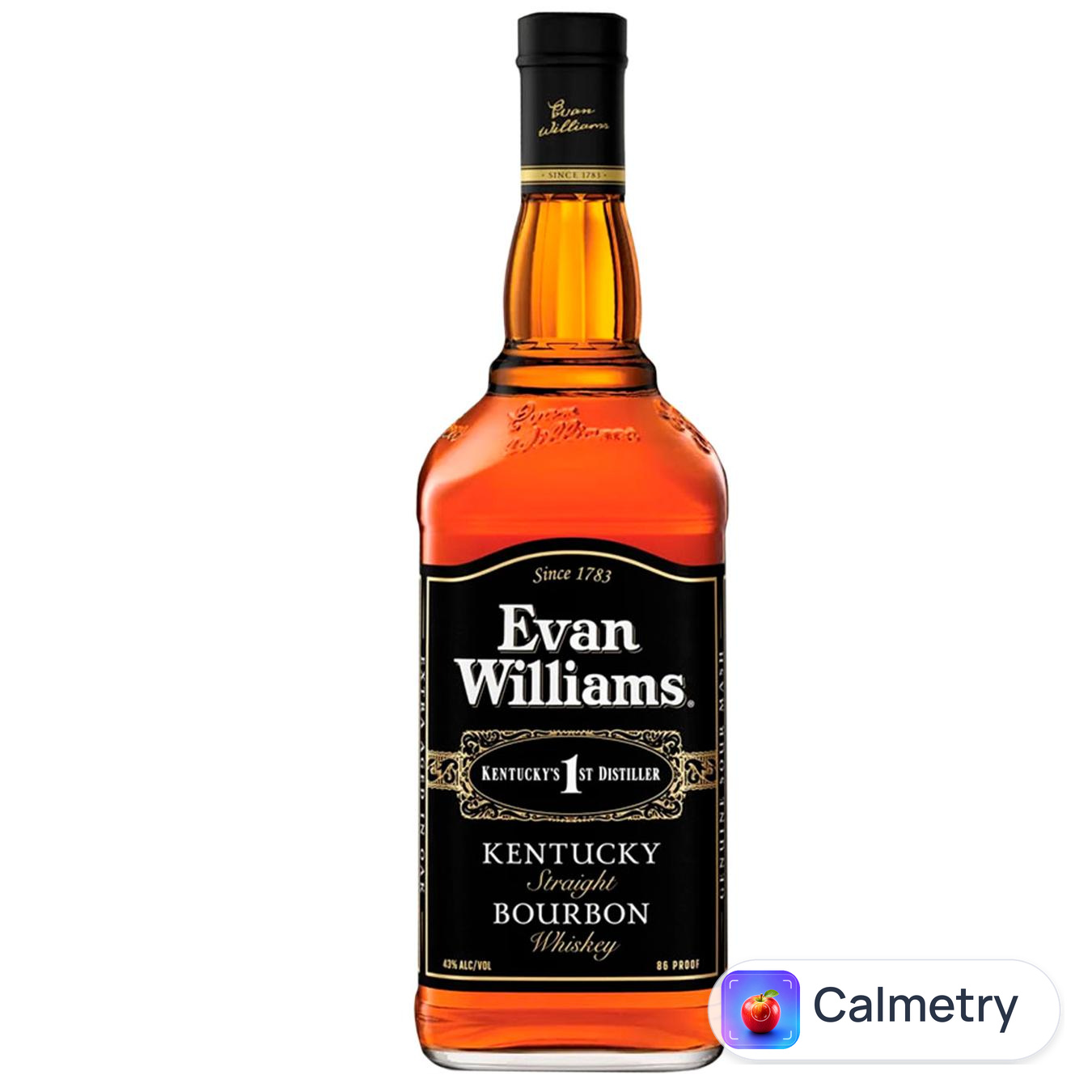 Бурбон Evan Williams Black 43% 0,75л