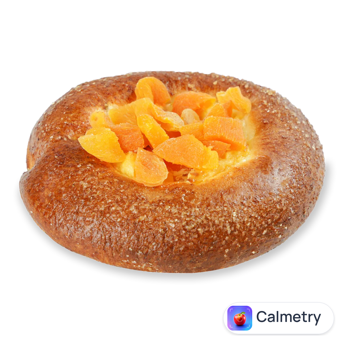 Бріош із заварним кремом і курагою 100г