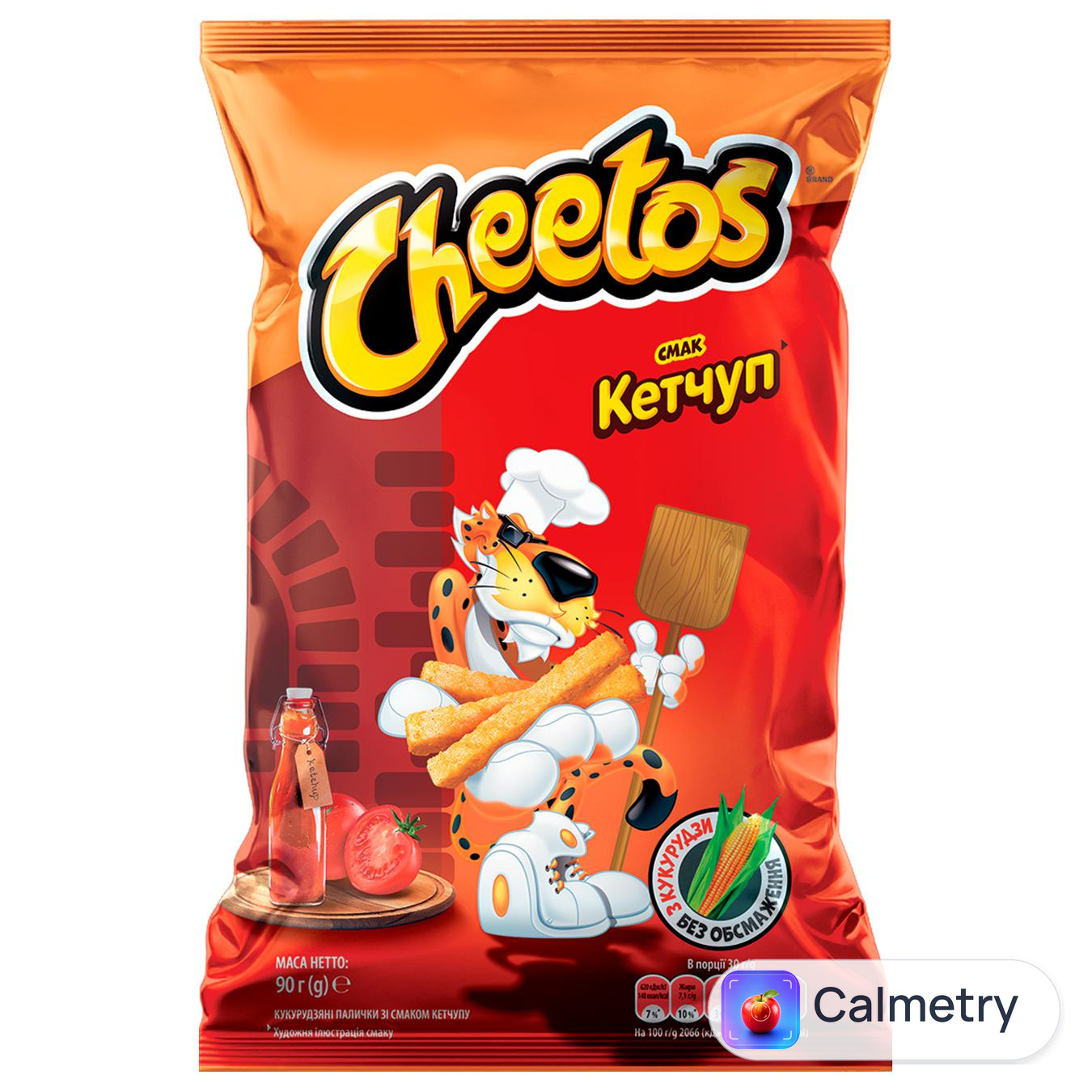 Палички кукурудзяні Cheetos зі смаком кетчупу 90г