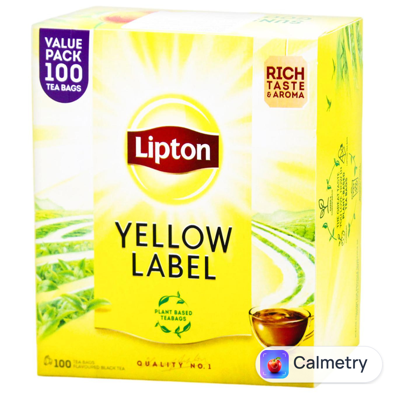 Чай чорний Lipton Yellow Label 2г*100шт