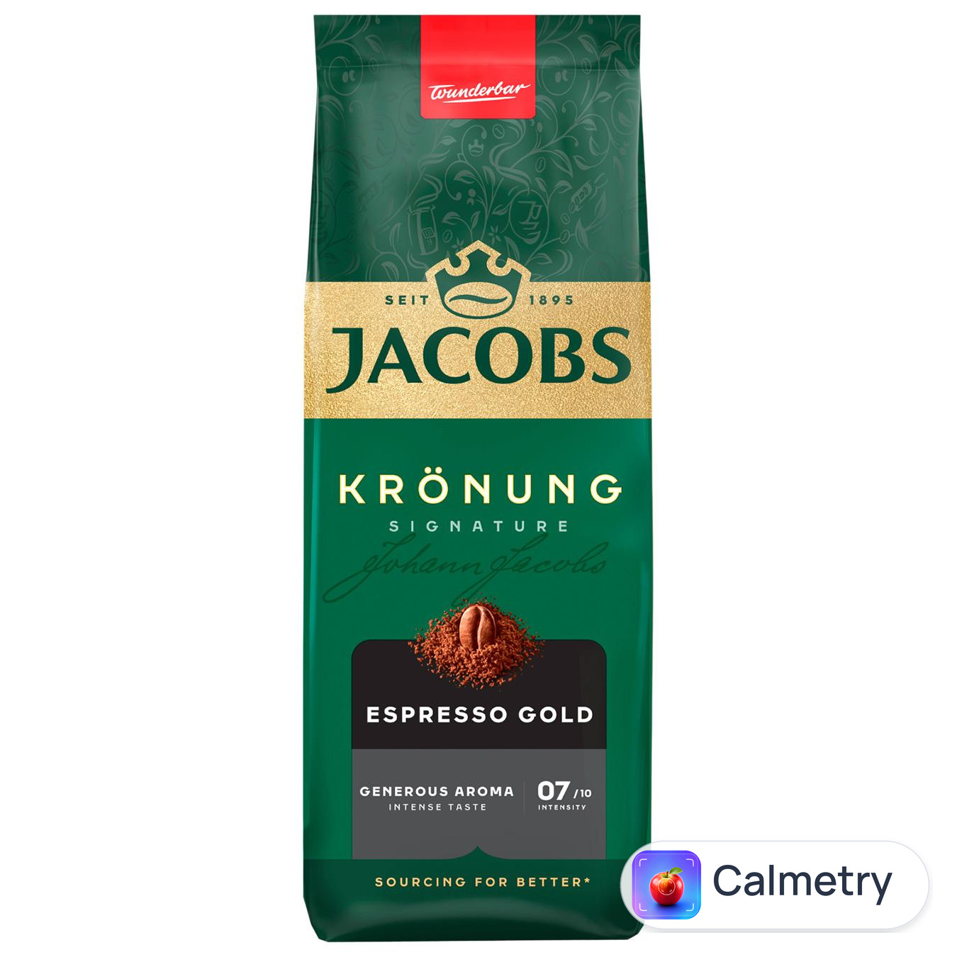 Кава мелена Jacobs Kronung Espresso 200г — фото продукту