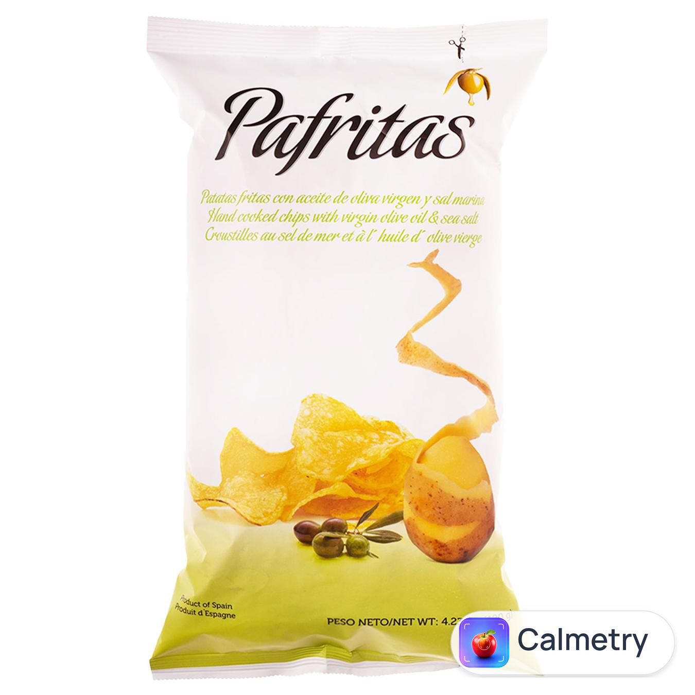Чипси Pafritas з морською сіллю 120г