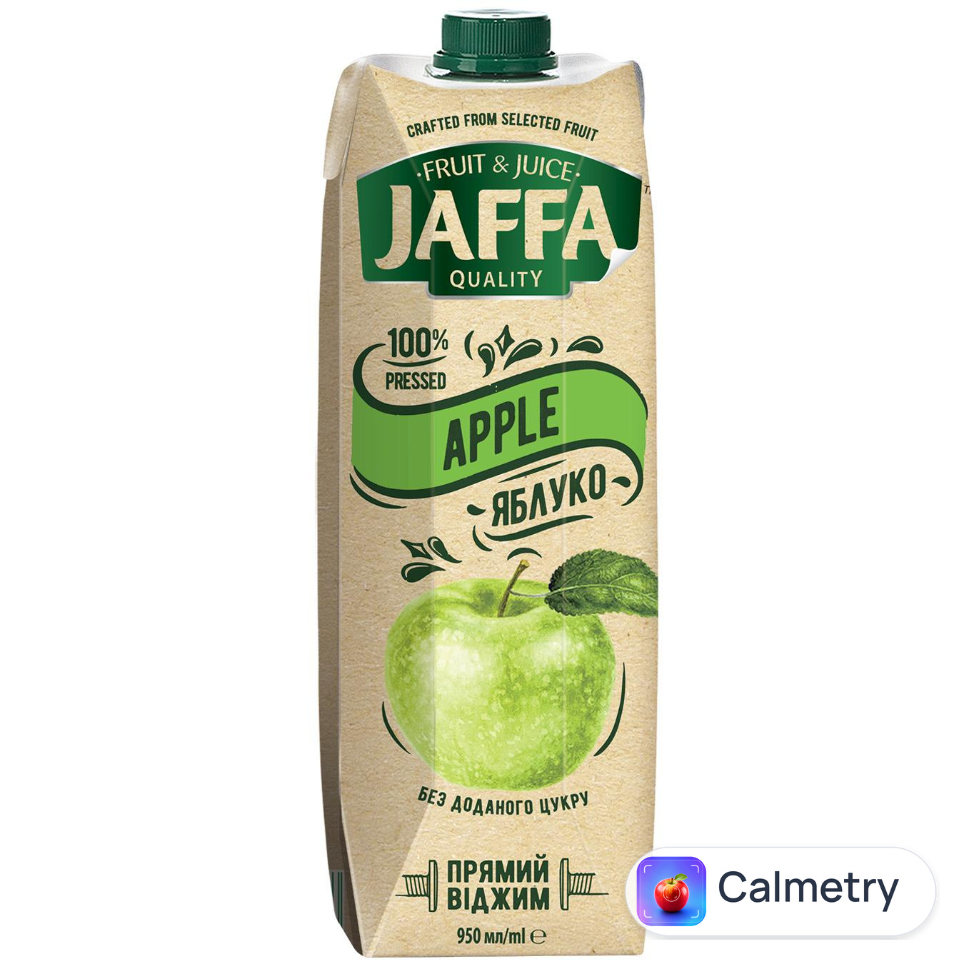 Сік Jaffa NFC яблуко 0,95л — фото продукту