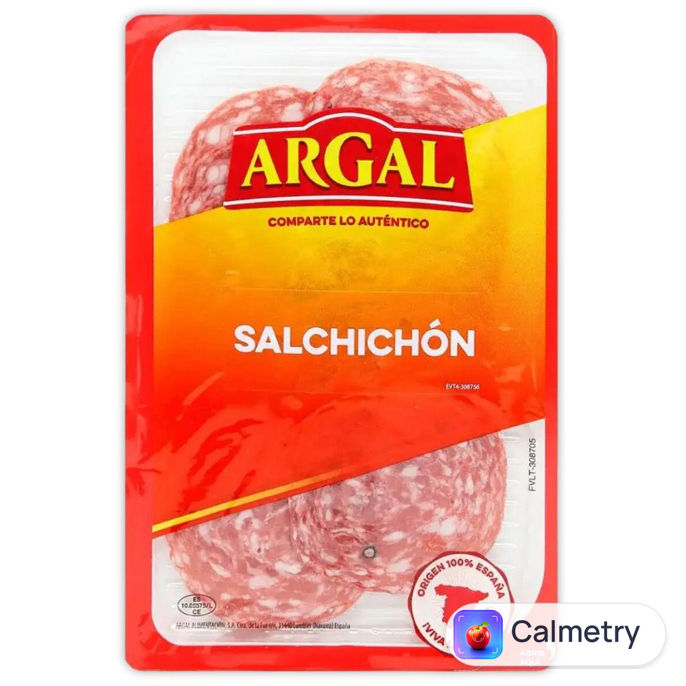 Ковбаса Salchichon Extra 80г нарізка , ТМ ARGAL , Іспанія