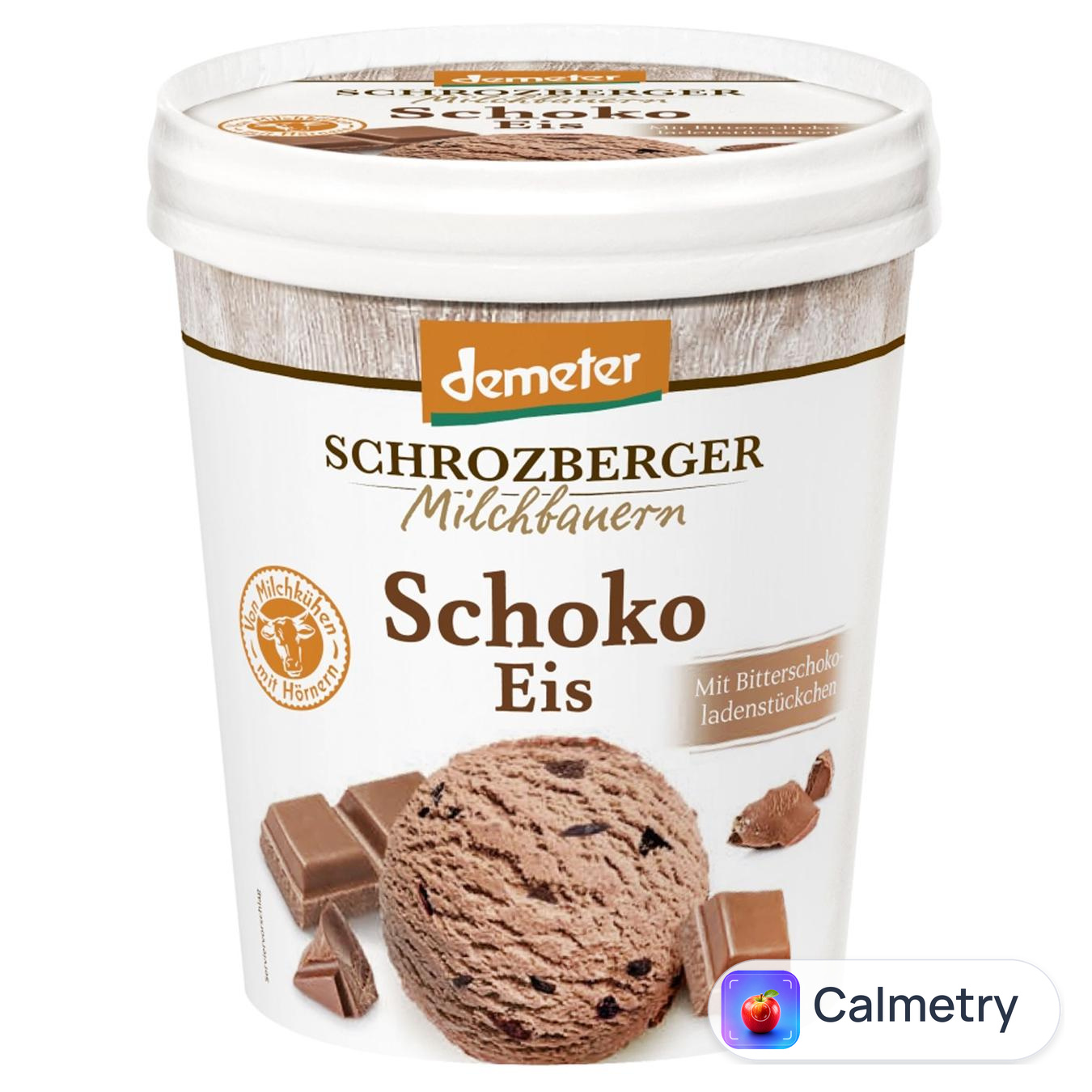 Морозиво Schrozberger Шоколадне органічне 0,5л