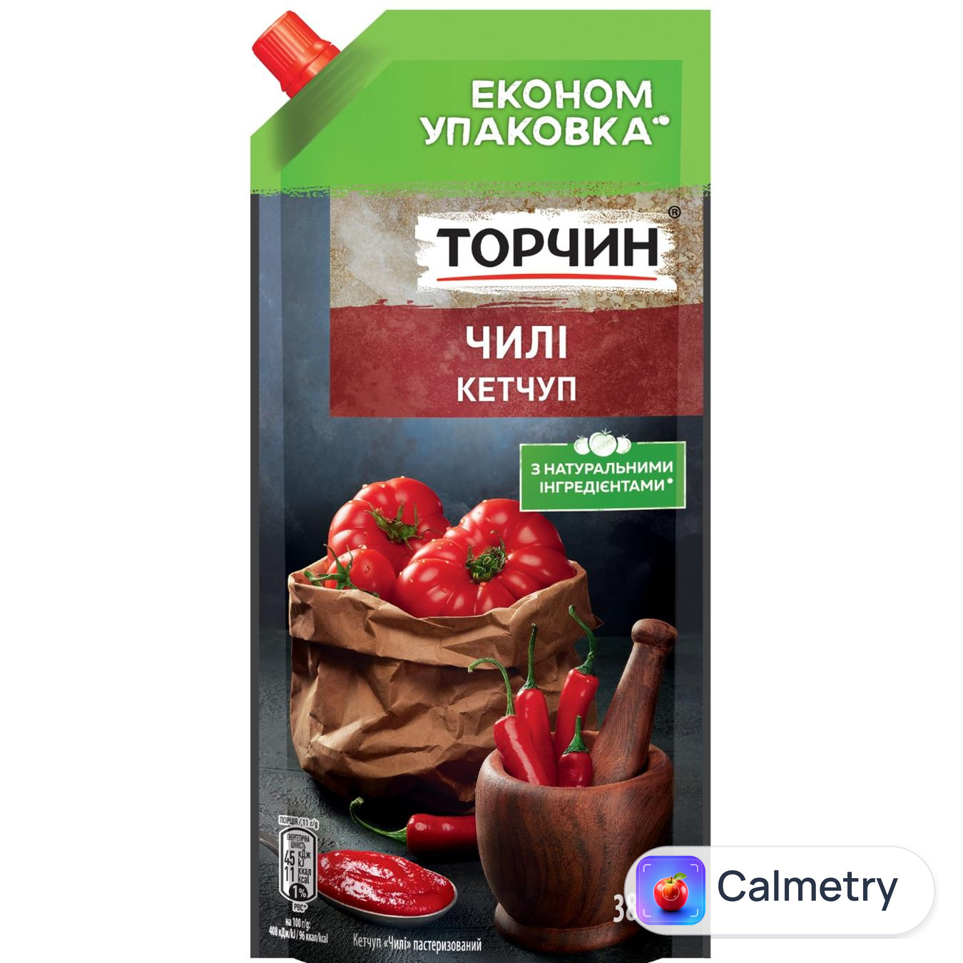 Кетчуп ТОРЧИН® Чилі 380г — фото продукту