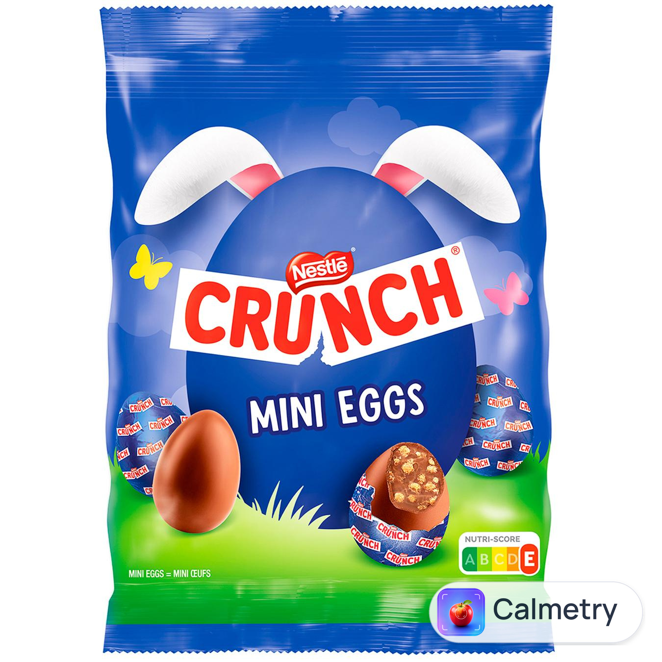 Міні-яйця з молочного шоколаду Crunch з рисовими кріпсами 152г