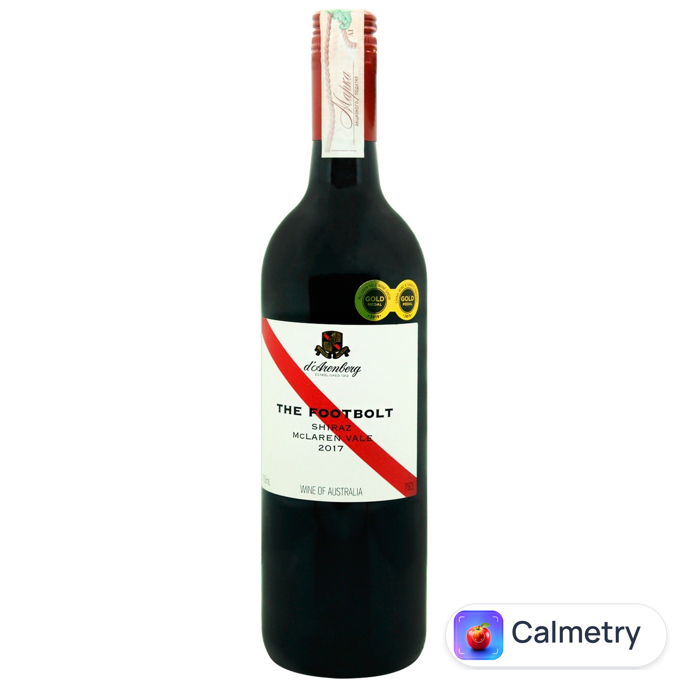 Вино d`Arenberg Footbolt Shiraz червоне сухе 14,5% 0,75л