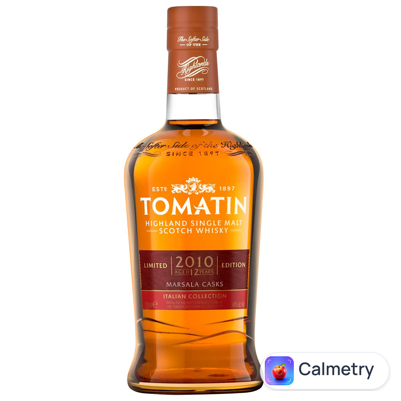 Віскі Tomatin Italian Collection Marsala Casks 12 років 46% 0,7л