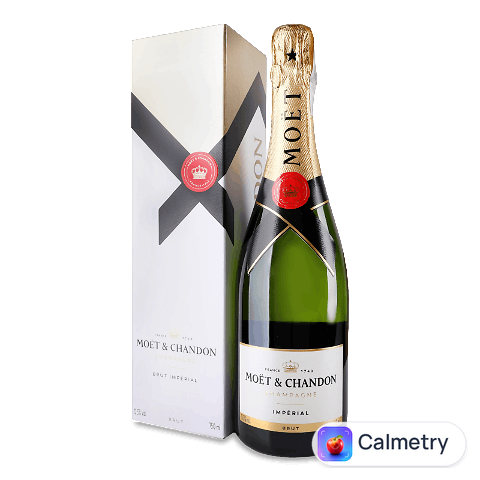 Шампанське Moet&Chandon Imperial Brut в подарунковій коробці, 0,75л