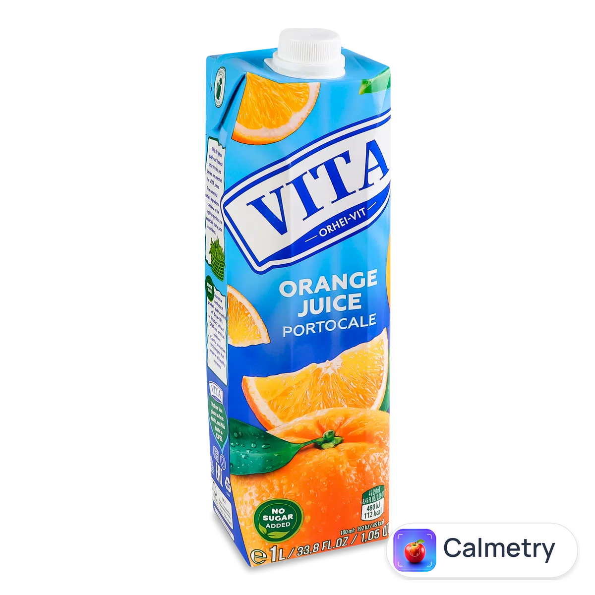 Сік Vita апельсиновий без цукру 1л