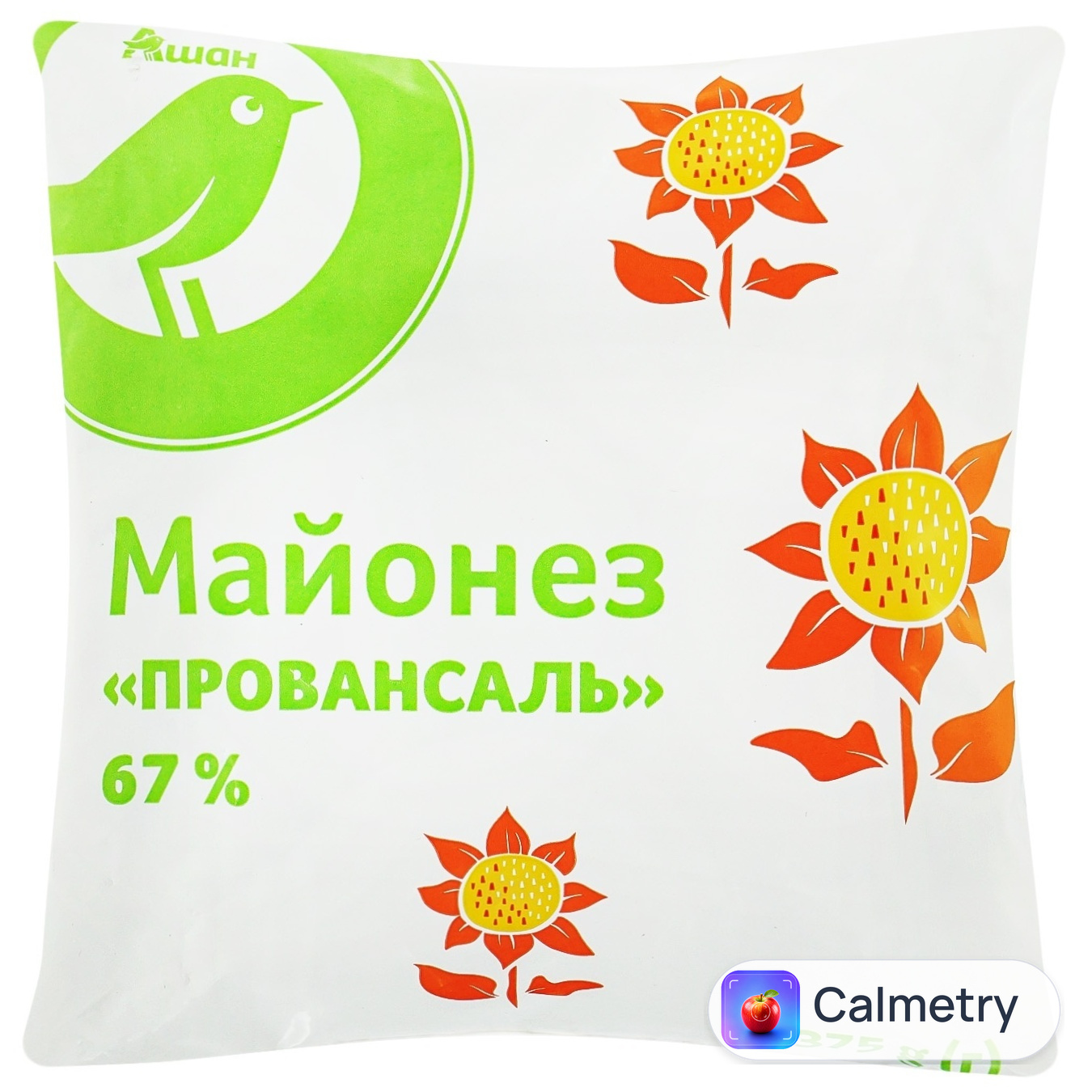 Майонез Auchan Провансаль 67% 375г