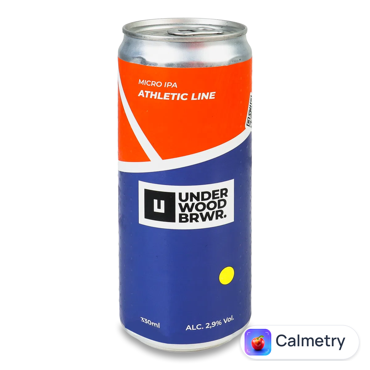 Пиво Underwood Brewery AthleticLine світле нефільтроване з/б 0,33л