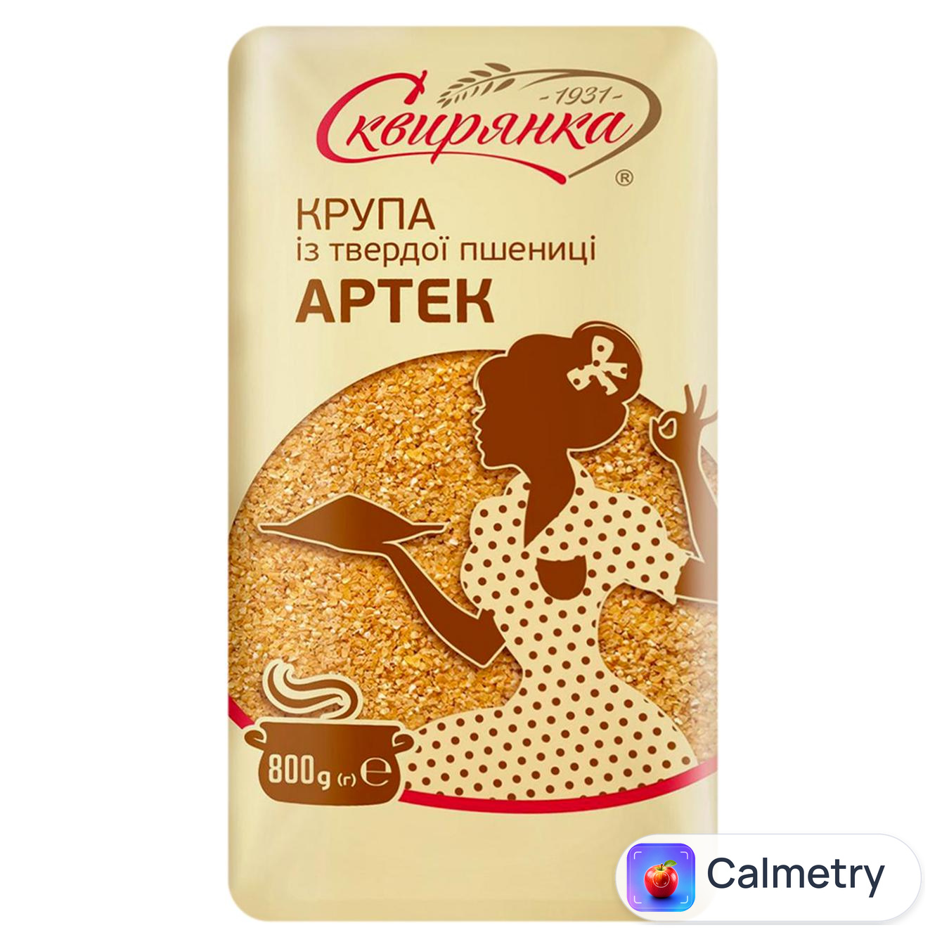 Крупа Сквирянка Артек із твердої пшениці 800г