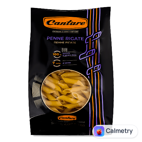 Вироби макаронні Cantare Penne Rigate, 400г