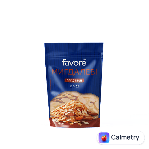 Пластівці Favore мигдалеві, 150г