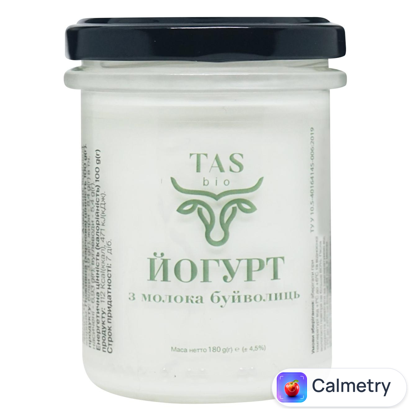 Йогурт Tas Bio з молока буйволиць 180г