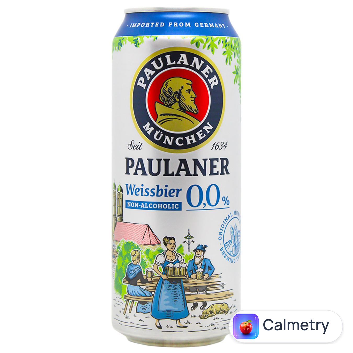 Пиво Paulaner Hefe-Weissbier безалкогольне 0% 0,5л
