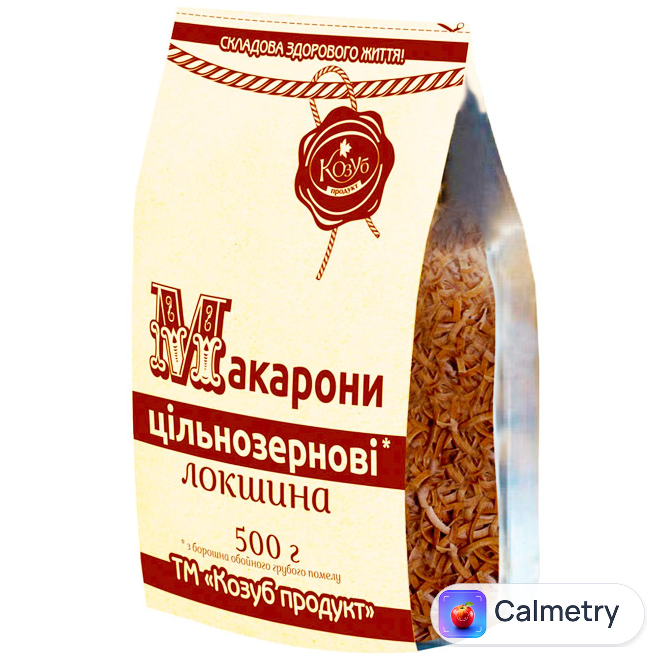 Макаронні вироби Козуб Продукт Локшина цільнозернові 500г