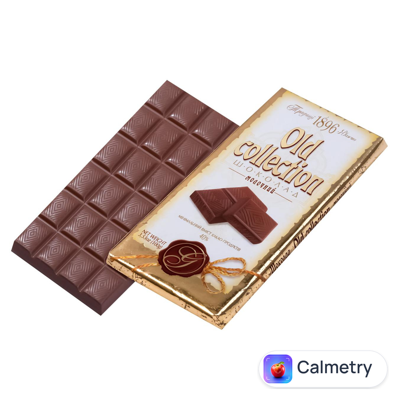 Шоколад молочний Бісквіт-Шоколад Old Collection 100г