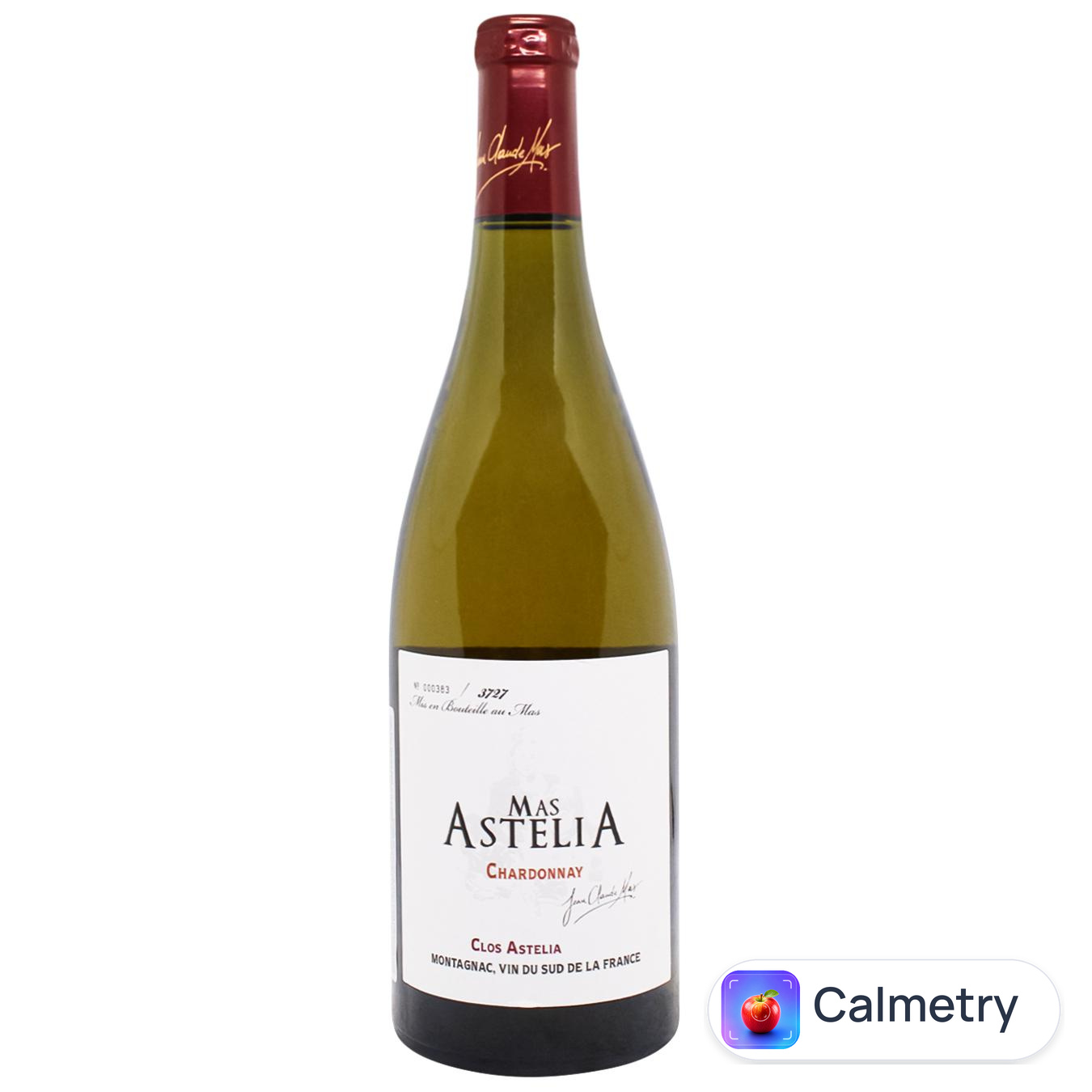 Вино Mas Astelia Chardonnay Organic біле сухе 14% 0,75л