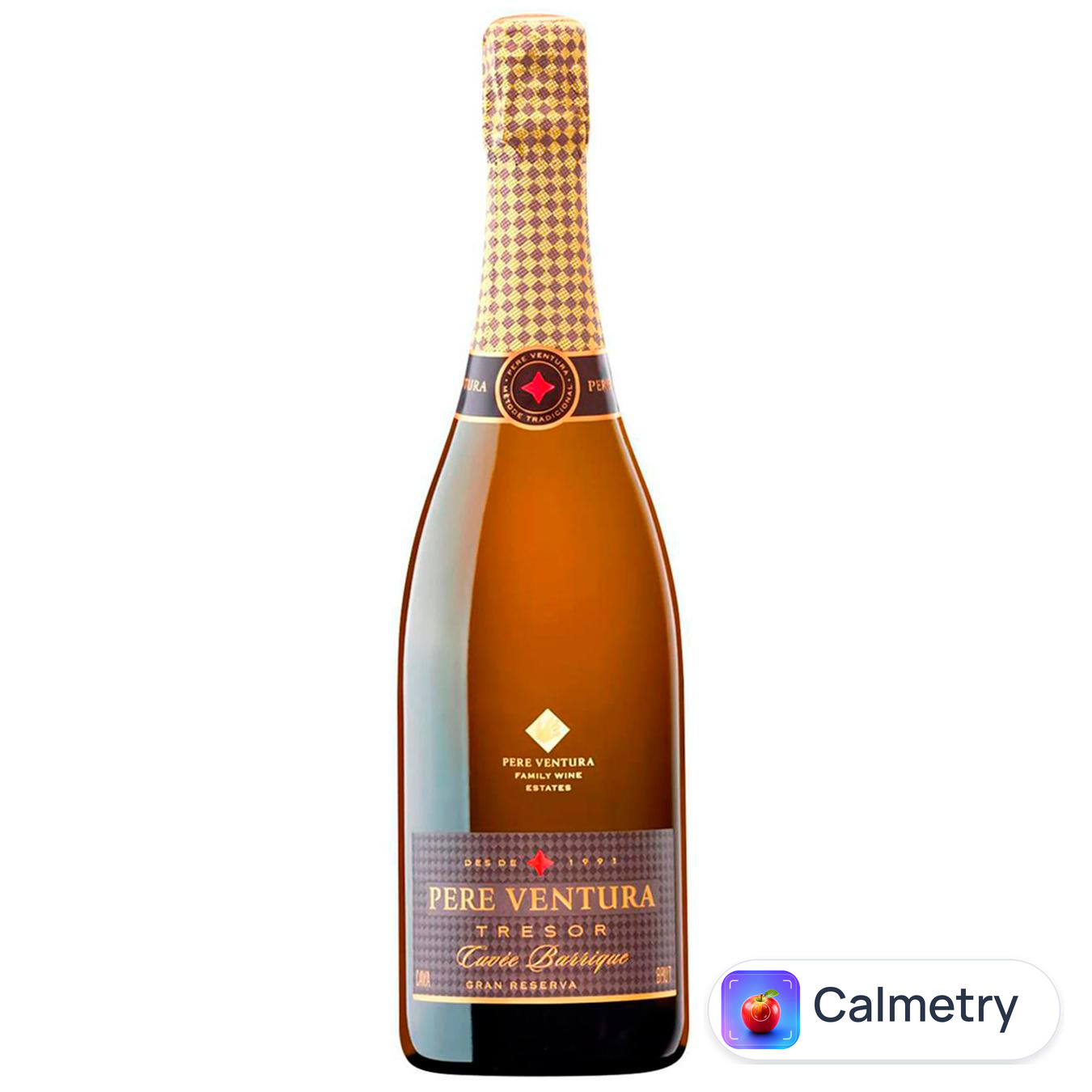 Вино ігристе Pere Ventura Tresor Cuvee Barrique Gran Reserva біле брют 12% 0,75л