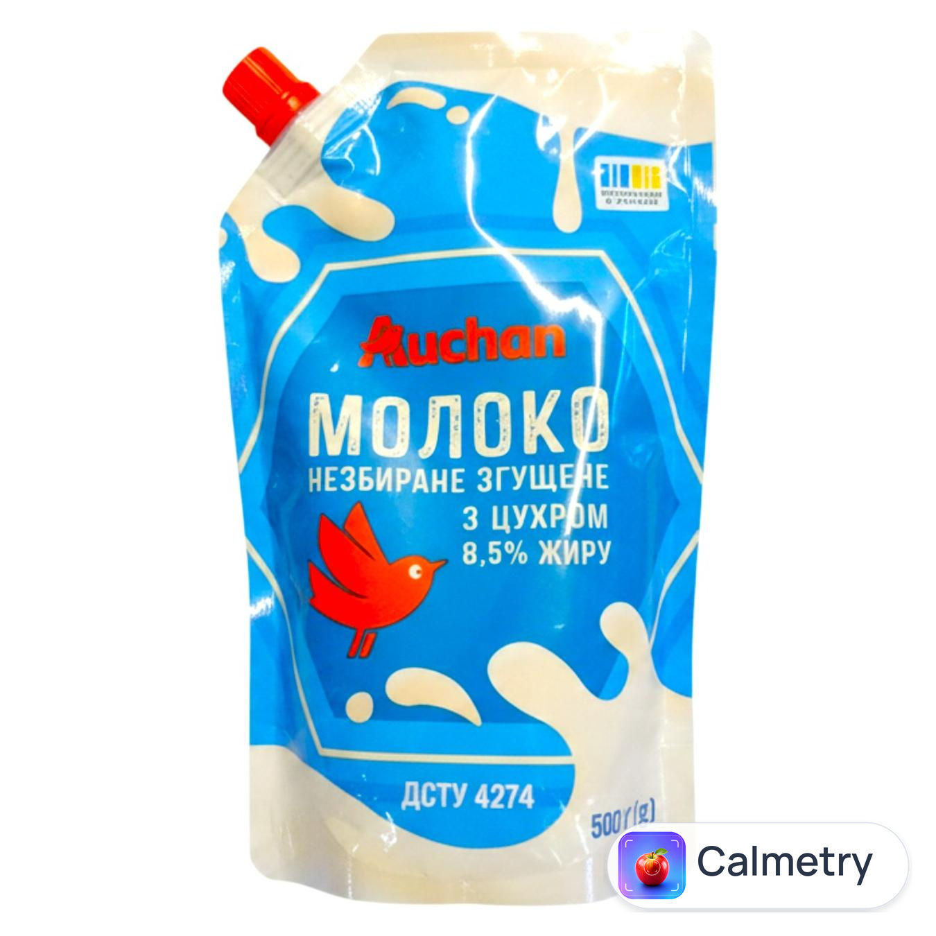 Молоко згущене Auchan 8,5% 500г