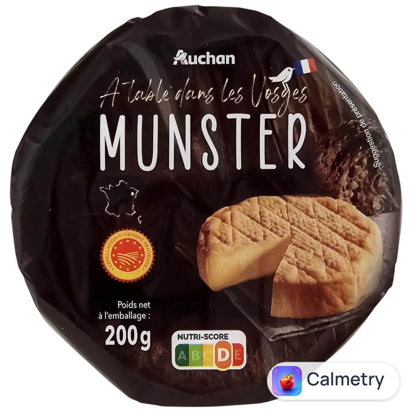 Сир Auchan Munster 200г
