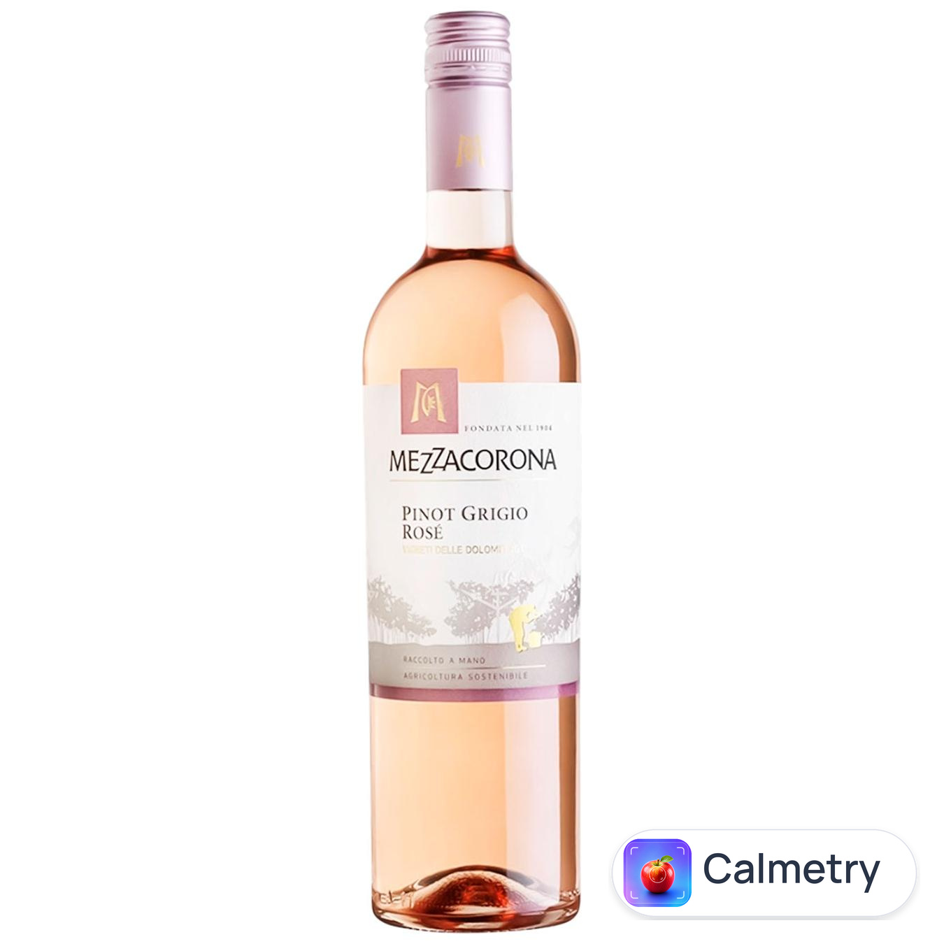 Вино Mezzacorona Pinot Grigio Rose рожеве сухе 12% 0,75л