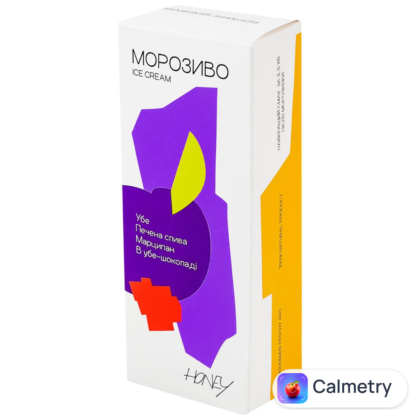 Морозиво Honey Убе-слива-марципан в убе-шоколаді 85г