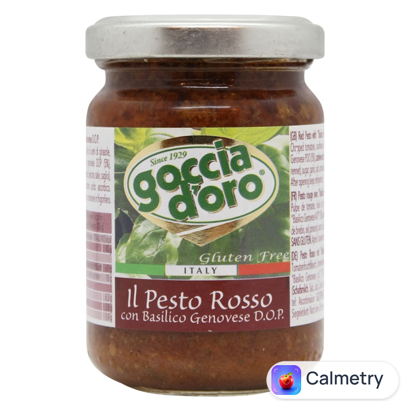 Песто Goccia D'oro червоне 130г