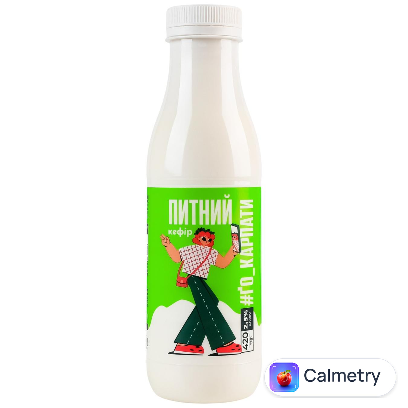 Кефір ҐоКарпати питний 2,5% 420г