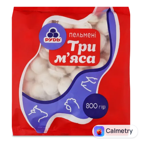 Пельмені Рудь Три М'яса