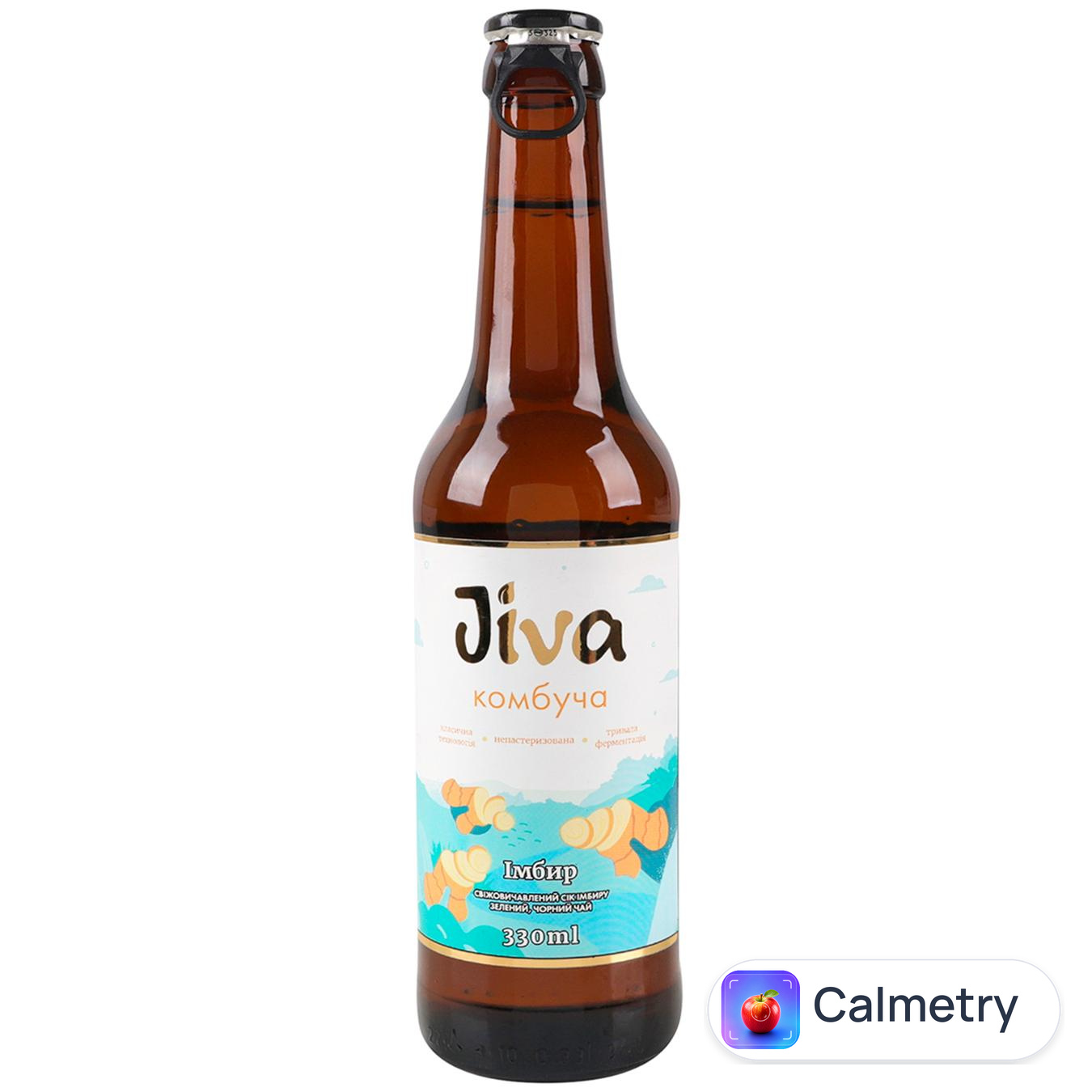 Комбуча Jiva Імбир 0,33л