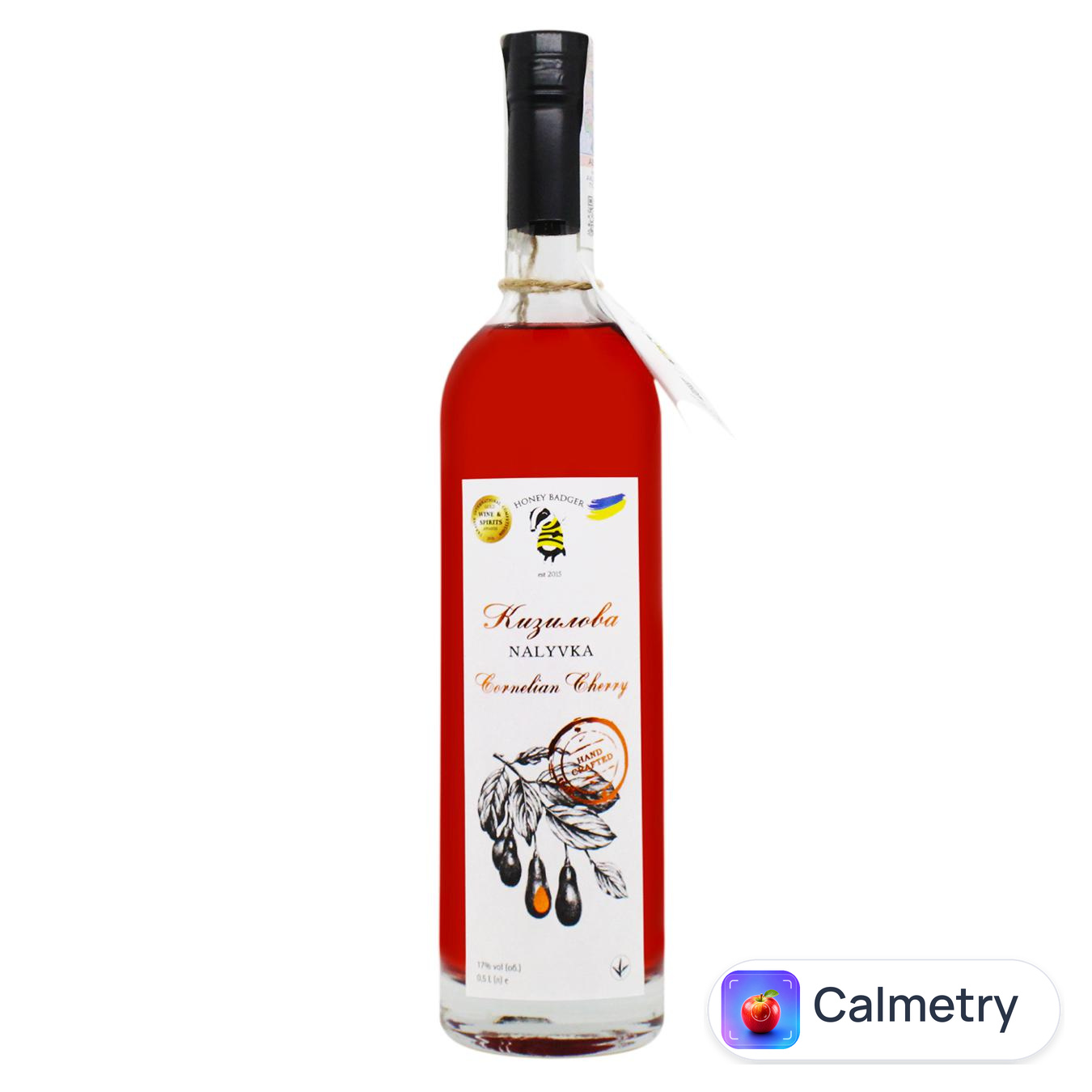 Наливка Honey Badger Кизилова 17% 0,5л