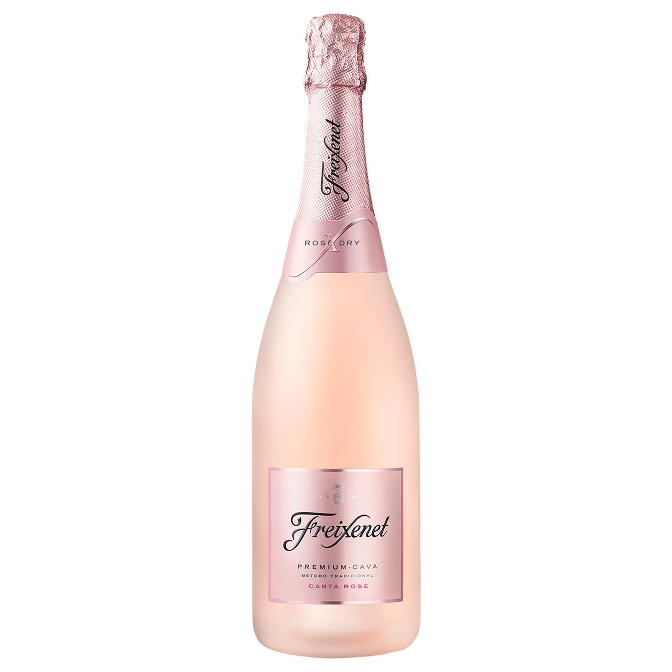 Вино ігристе Freixenet Premium Rose Brut Cava DO рожеве екстра сухе 11,5% 0,75л — фото продукту