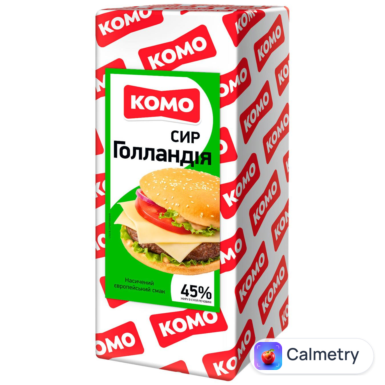 Сир Комо Голландія 45% — фото продукту