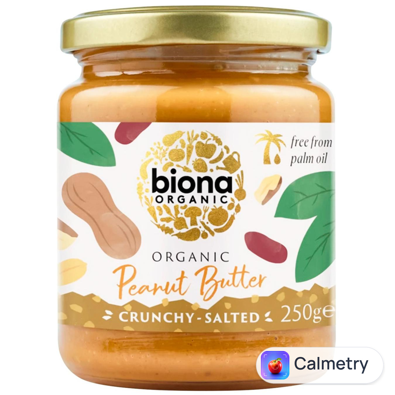 Паста арахісова Biona Organic хрустка з морською сіллю 250г