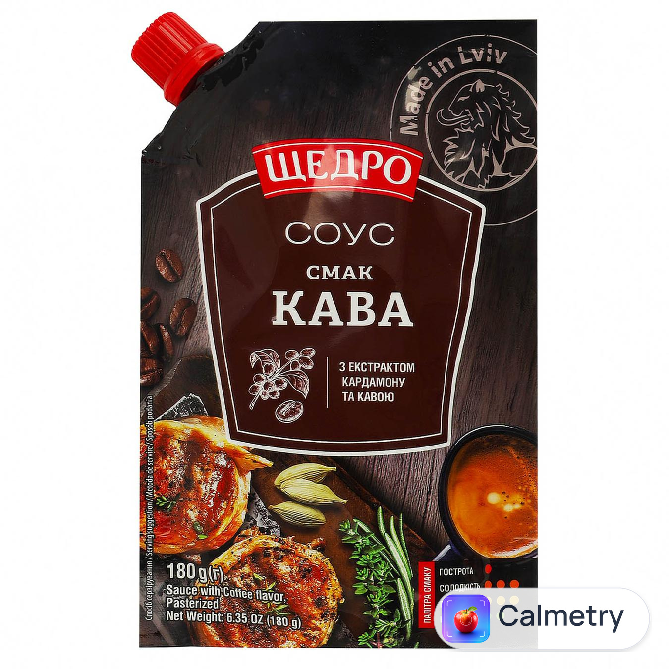 Соус Щедро Смак Кава з екстрактом кардамону та кавою 180г