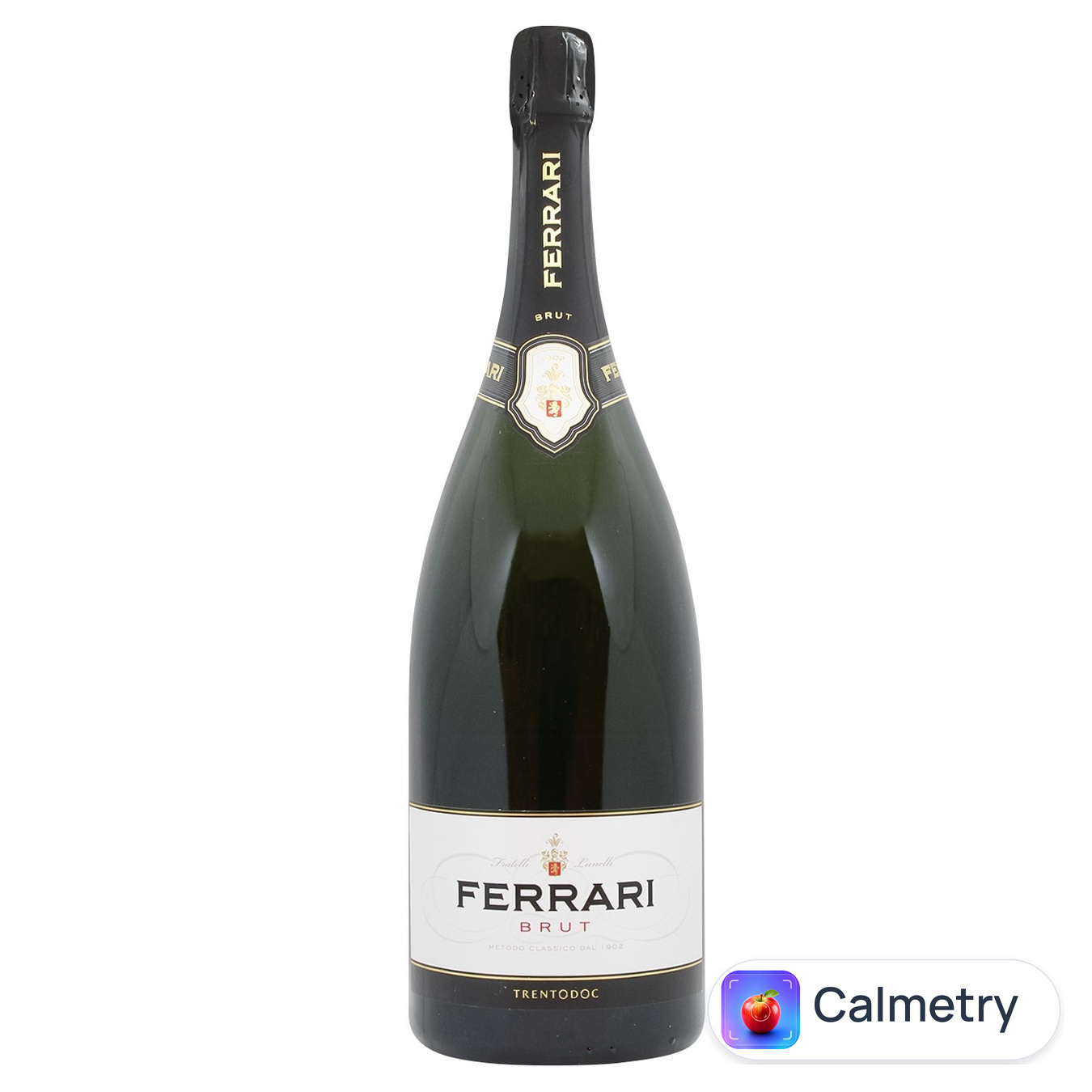 Вино ігристе Ferrari Brut біле брют 12,5% 1,5л