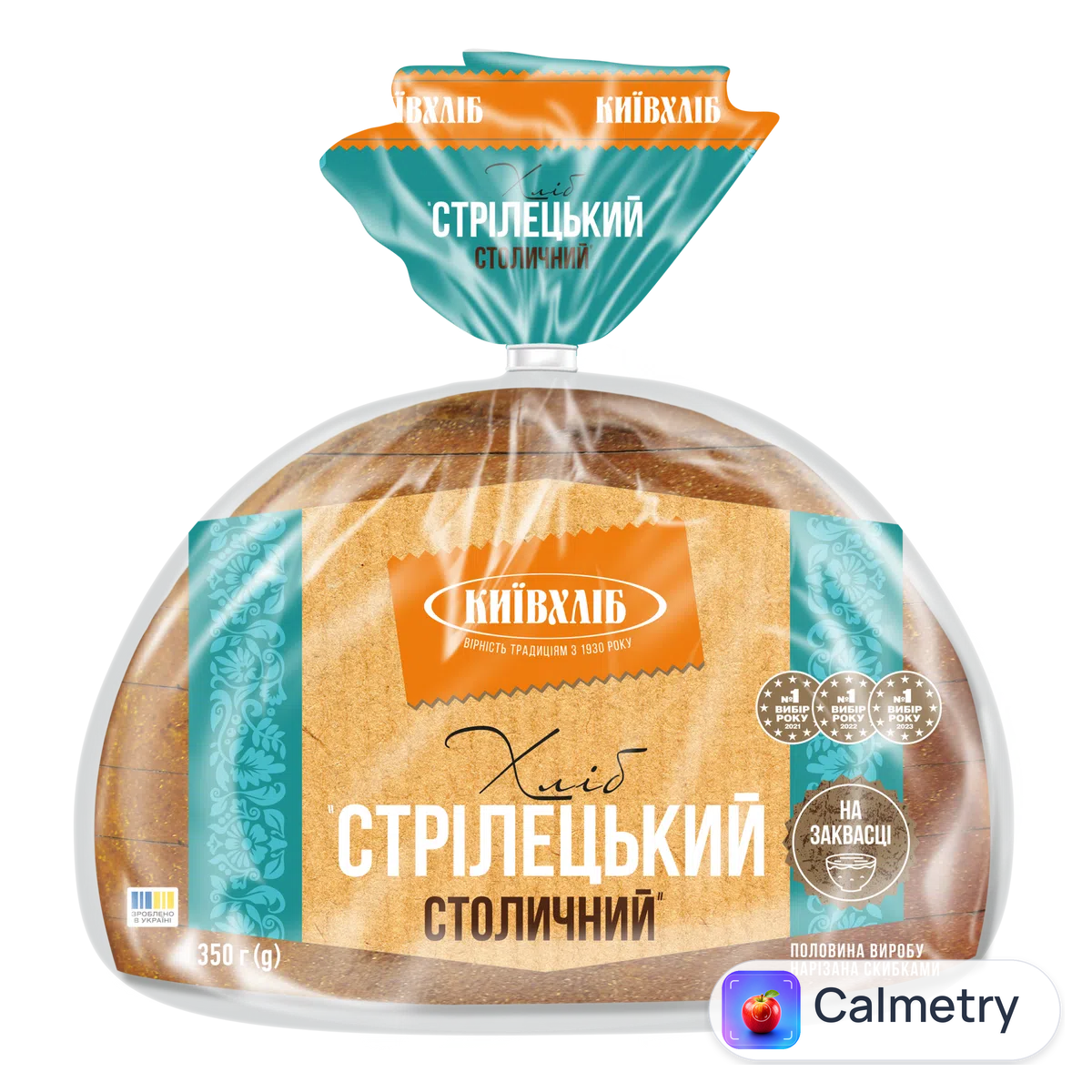 Хліб «Київхліб» «Стрілецький столичний» нарізаний 350г