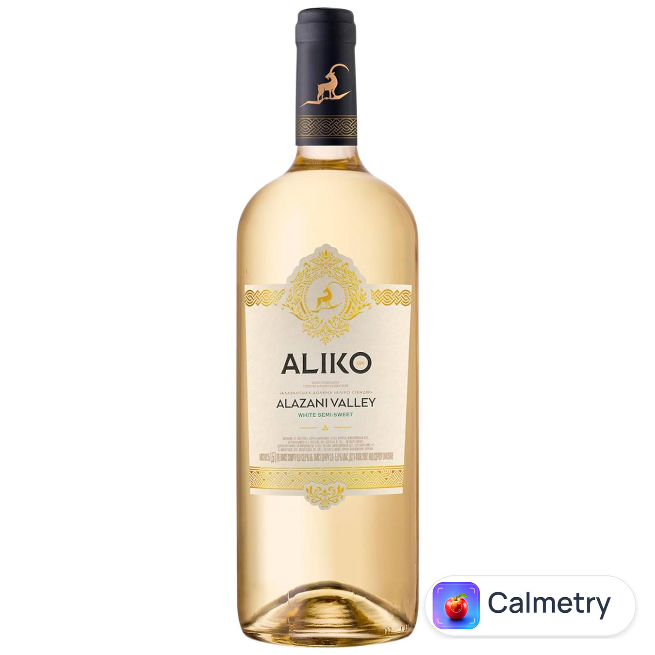 Вино Aliko C&W Алазанська долина біле напівсолодке 9-13% 1,5л