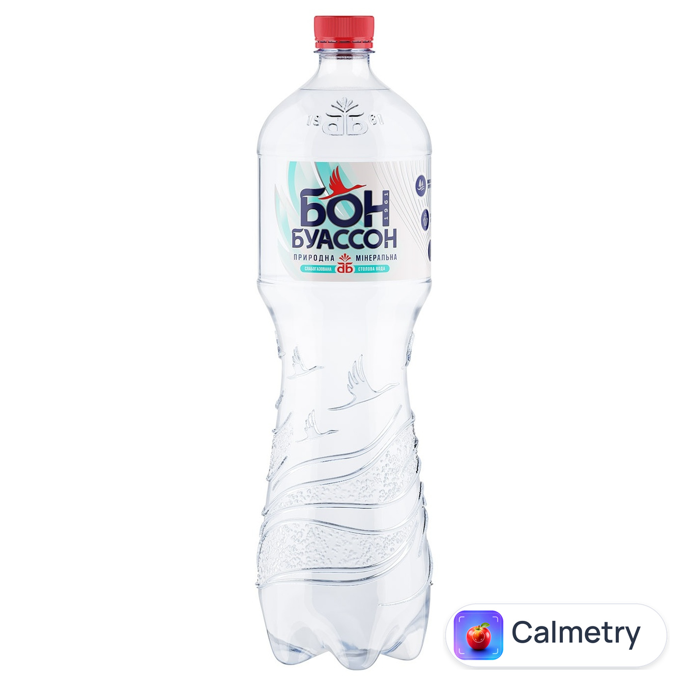 Вода мінеральна Бон Буассон слабогазована 1,5л