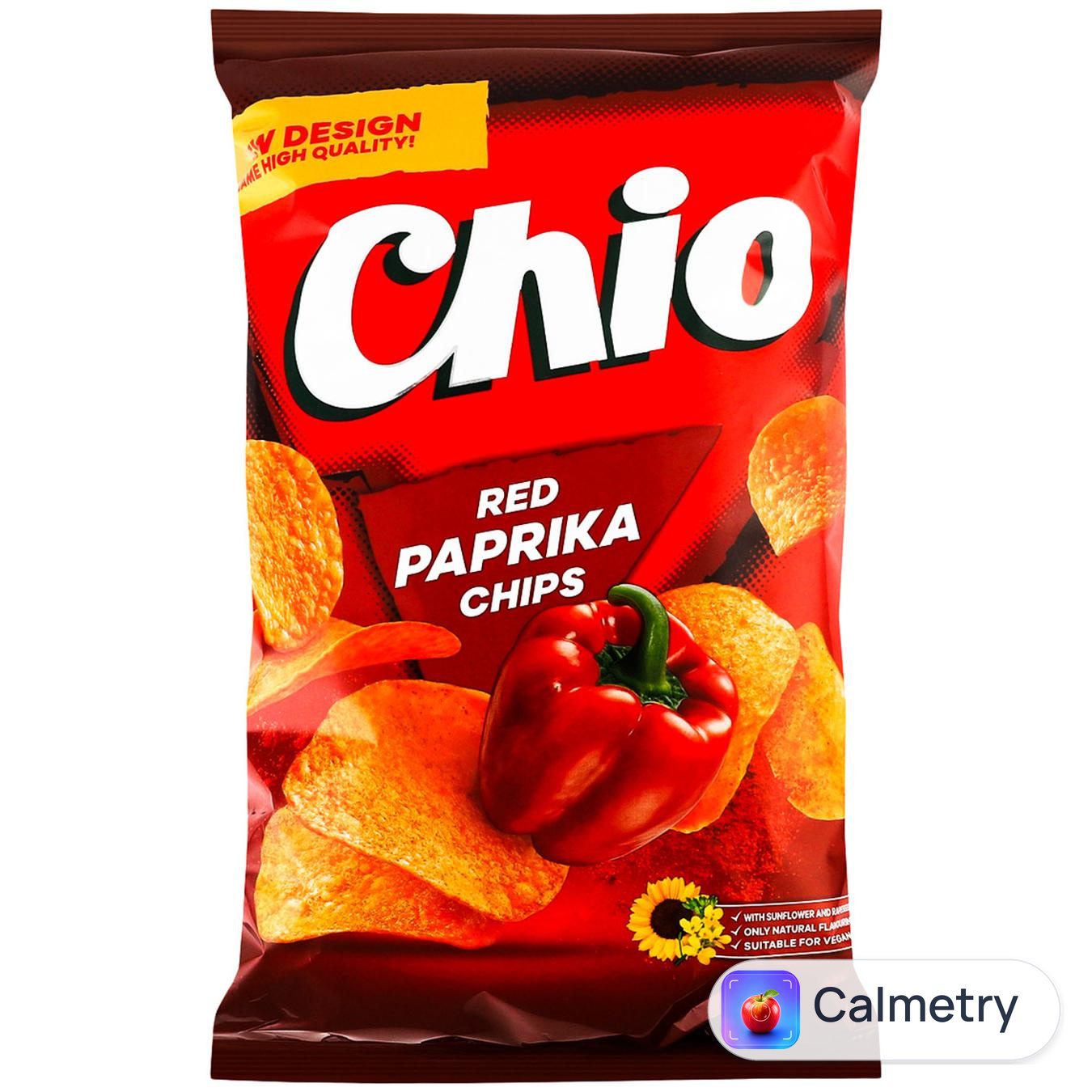 Чипси Chio картопляні зі смаком паприки 150г