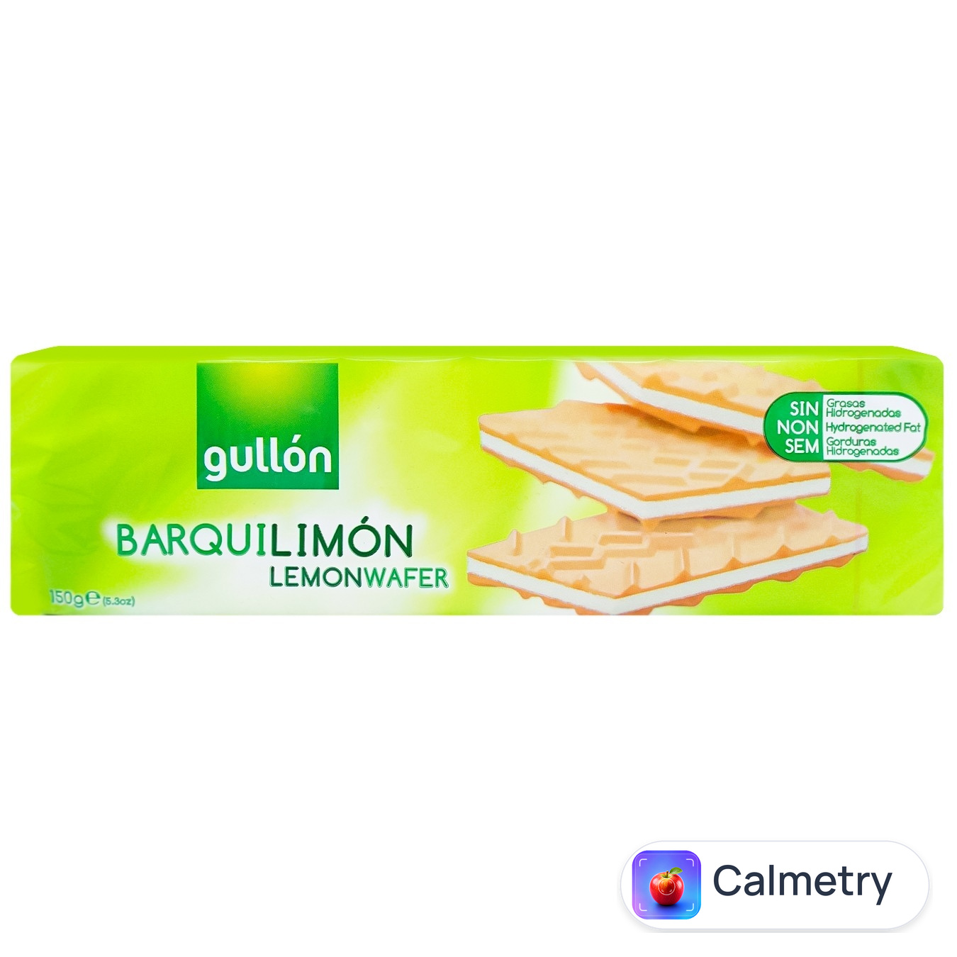 Вафлі Gullon з лимонним кремом 150г