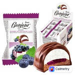 Десерт Konti Bonjour зі смаком чорниці і маскарпоне 29г
