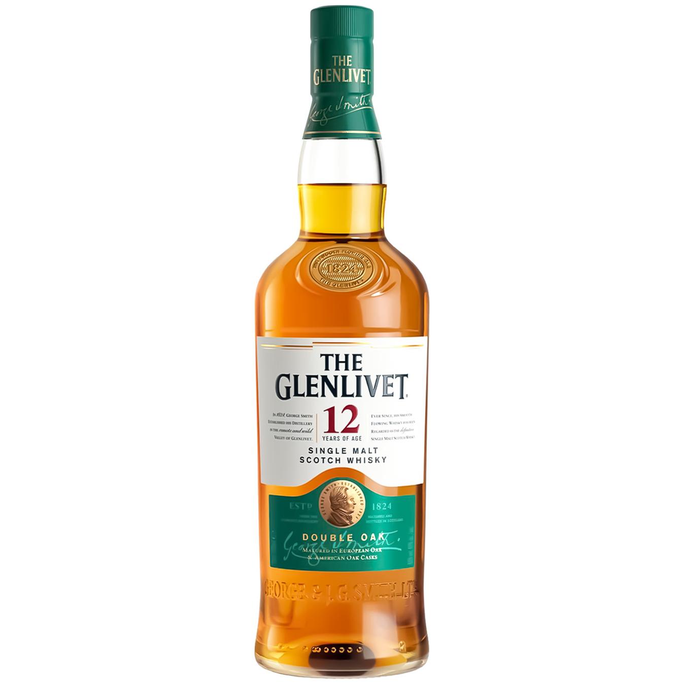 Віскі The Glenlivet Excellence 12 років 40% 0,7л — фото продукту